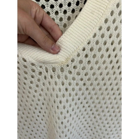 H&M Divided Tunic | Swim Coverup | Dress in cream SZ M - Picture 5 of 7